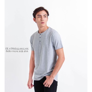 Áo thun Henley tay ngắn