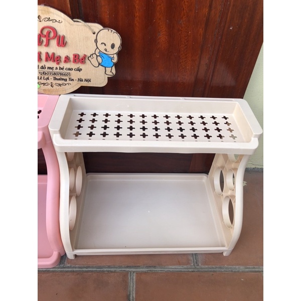 Kệ Đựng Gia Vị Nhà Bếp 2 Tầng Tiện Lợi