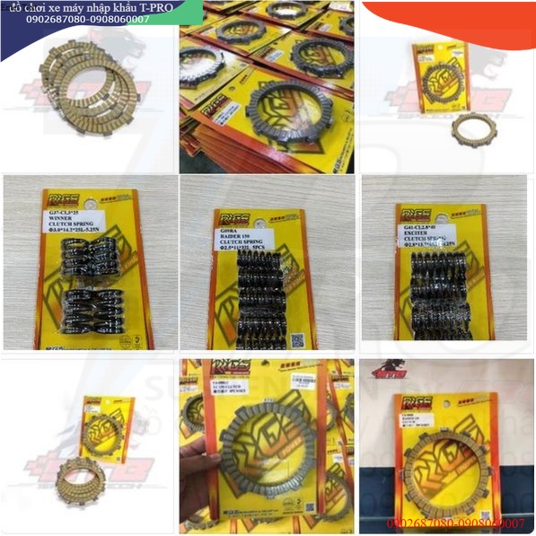 BỐ NỒI / LÒ XO NỒI STB-RRGS CHO SUZUKI RAIDER 150 / 150 Fi HYPER CLUTCH
