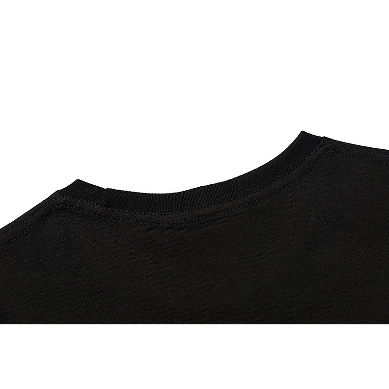 Áo Thun Cotton Tay Ngắn Dáng Rộng Plus Size Unisex