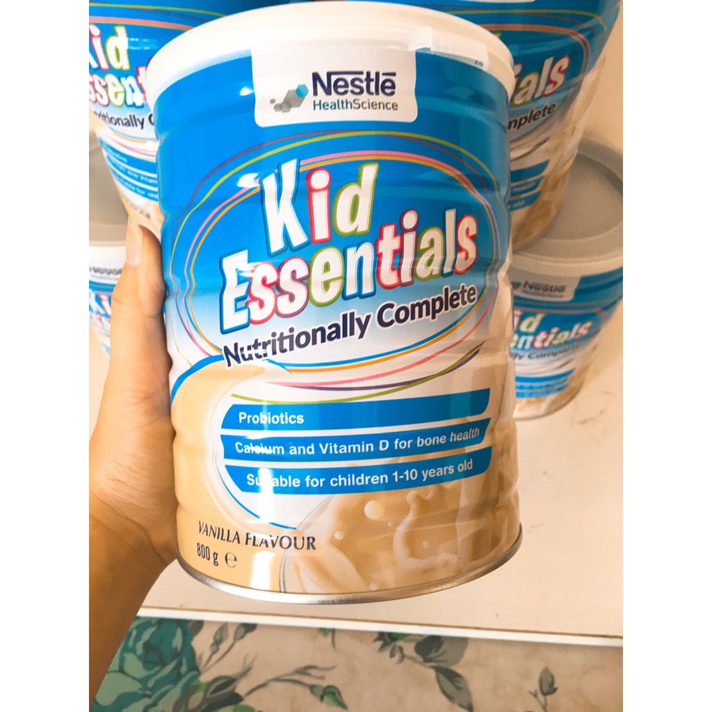 SỮA KID ESSENTIALS NESTLE ÚC 800G CHO BÉ TỪ 1 - 10 TUỔI