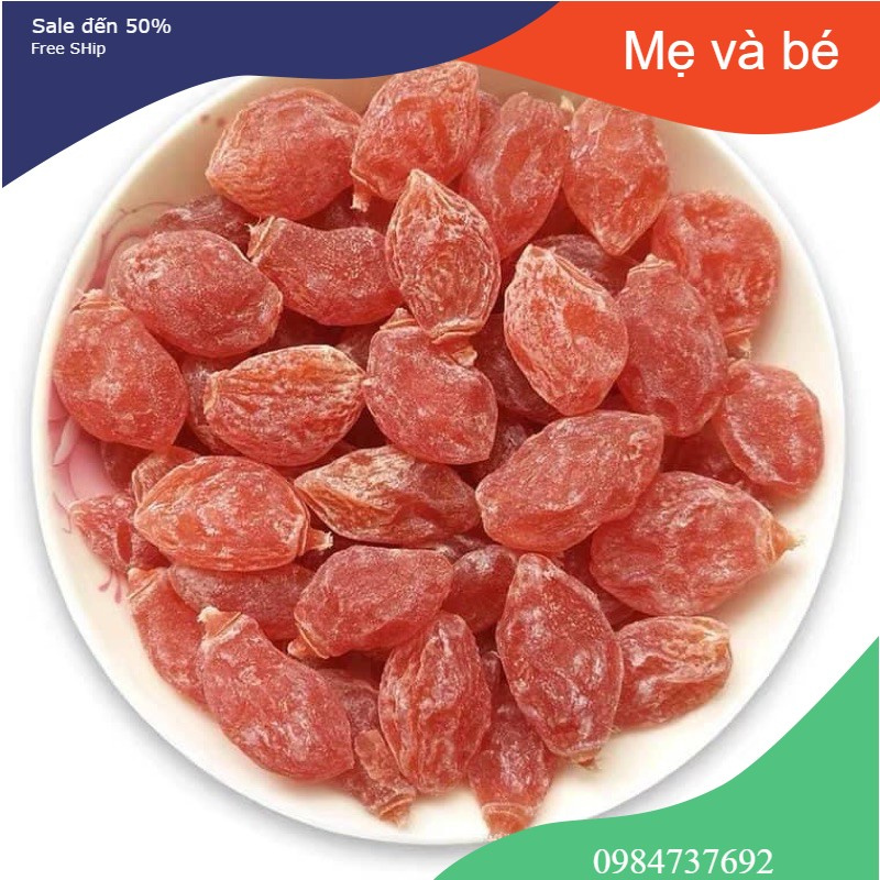 1Kg xí muội đỏ trái to ăn liền chua ngọt loại 1