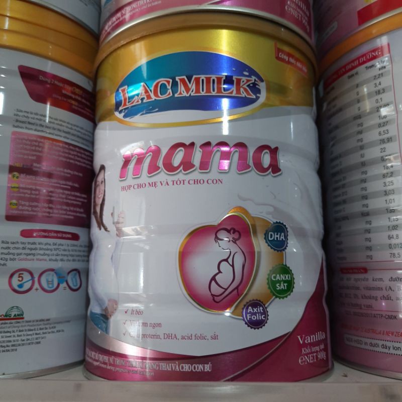 Sữa Lacmilk mama 900g