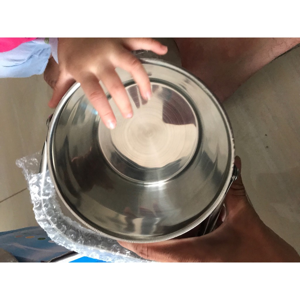 cặp lồng 3 tầng inox 1,4L[Giảm giá sốc]