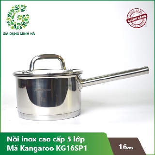 Nồi inox cao cấp 5 lớp Kangaroo KG16SP1
