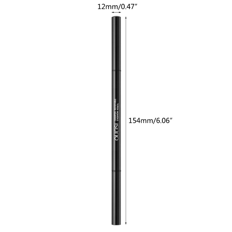 [Hàng mới về] Chì kẻ mày hai đầu có đầu cọ xoay được chống nước không lem lâu trôi 5 màu tùy chọn cho lông mày cực mảnh