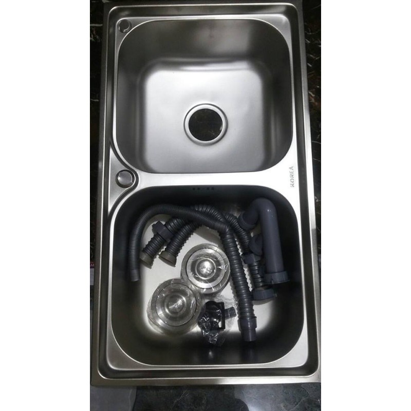 Chậu Rửa bát 2 hố cân 201 KT 78/43