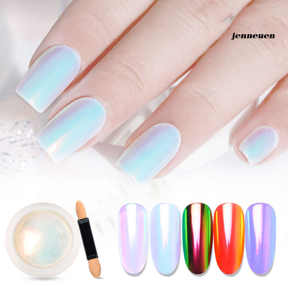 [Hàng mới về] Bột Kim Tuyến Tạo Hiệu Ứng Tráng Gương Trang Trí Móng Diy