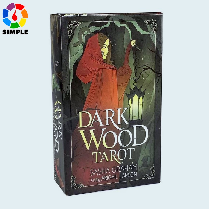 Dark Wood Tarot Card Games Bộ Bài Tarot Bằng Gỗ Chất Lượng