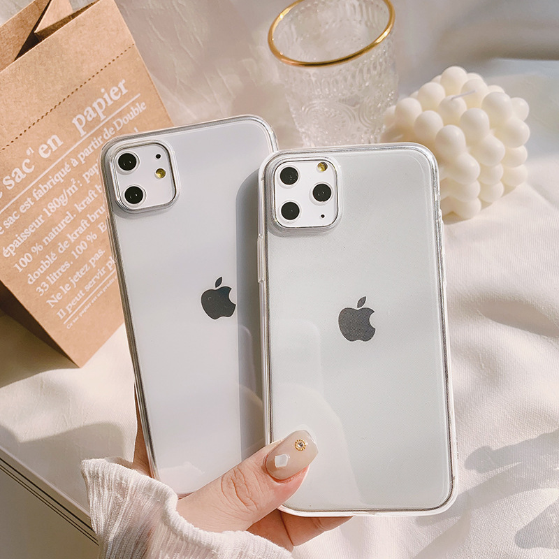 Ốp Điện Thoại TPU Trong Suốt Cho iPhone 12 / 11 / Mini / Pro / Promax / Xr / Xs / Max / Se2 / 78plus | BigBuy360 - bigbuy360.vn