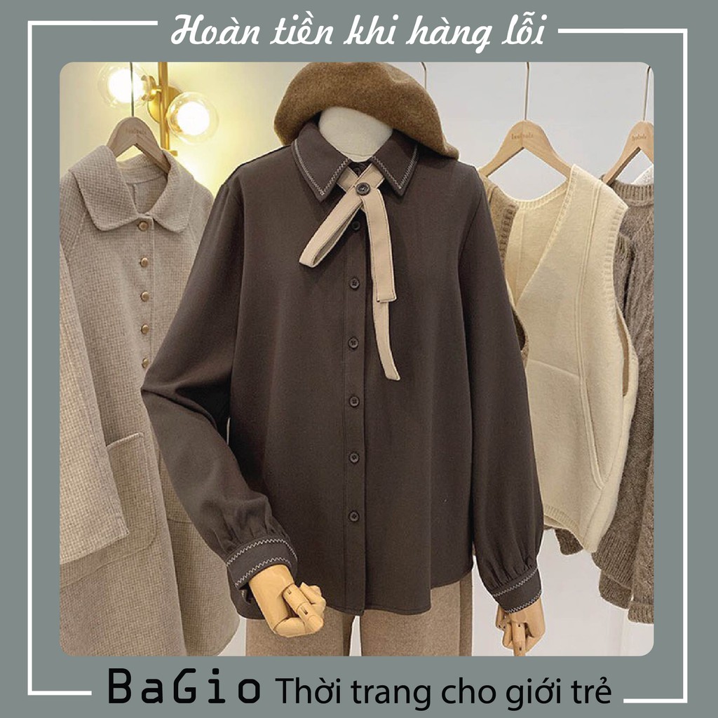 Sơ mi nữ form rộng - thời trang nữ phong cách hàn quốc | BigBuy360 - bigbuy360.vn