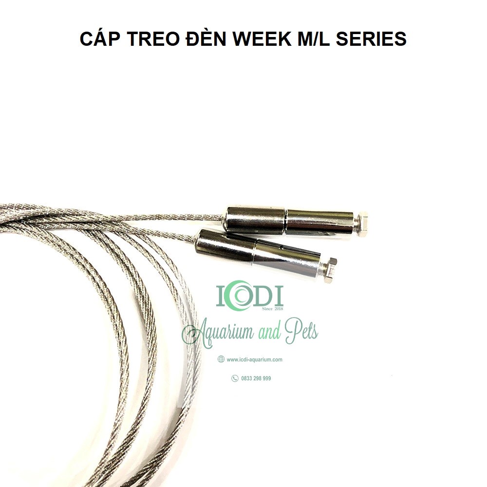 Cáp Treo Đèn Week Aqua Bể Cá Cảnh Bể Thủy Sinh