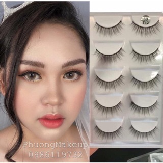 Mi 3D 5 đôi/ vỉ siêu đẹp