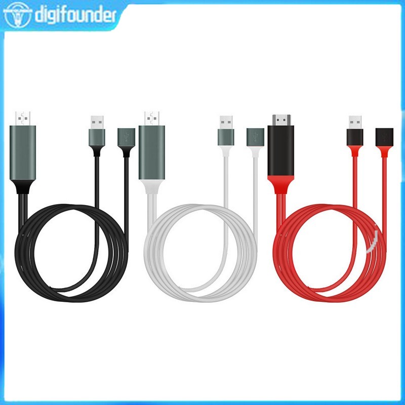 Cáp chuyển đổi âm thanh USB sang HDMI TV HD cho Apple Android