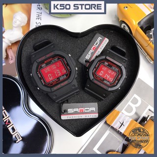 Đồng hồ nam nữ Sanda 392 full box chính hãng