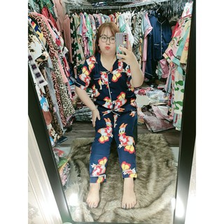 Pijama tay ngắn quần dài bigsize 70 - 90kg