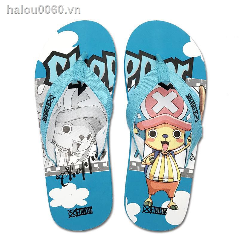 Dép xỏ ngón in hình hoạt hình One Piece