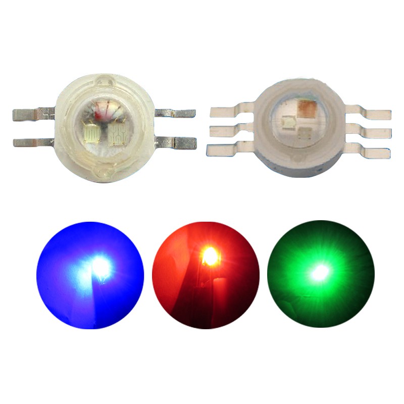 Chip Đèn Led Diode 6 Pin 3w Rgb Chuyên Dụng