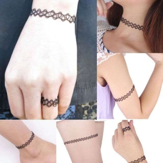 (M08) Vòng Tatoo Choker