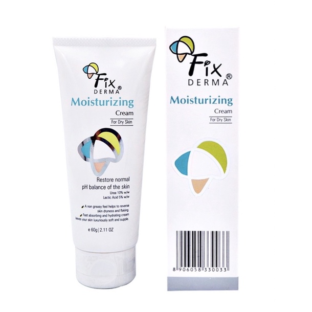 Kem Dưỡng Ẩm Cân Bằng PH Giúp Giảm Khô Và Bong Tróc Da Fixderma Moisturizing Cream 60g