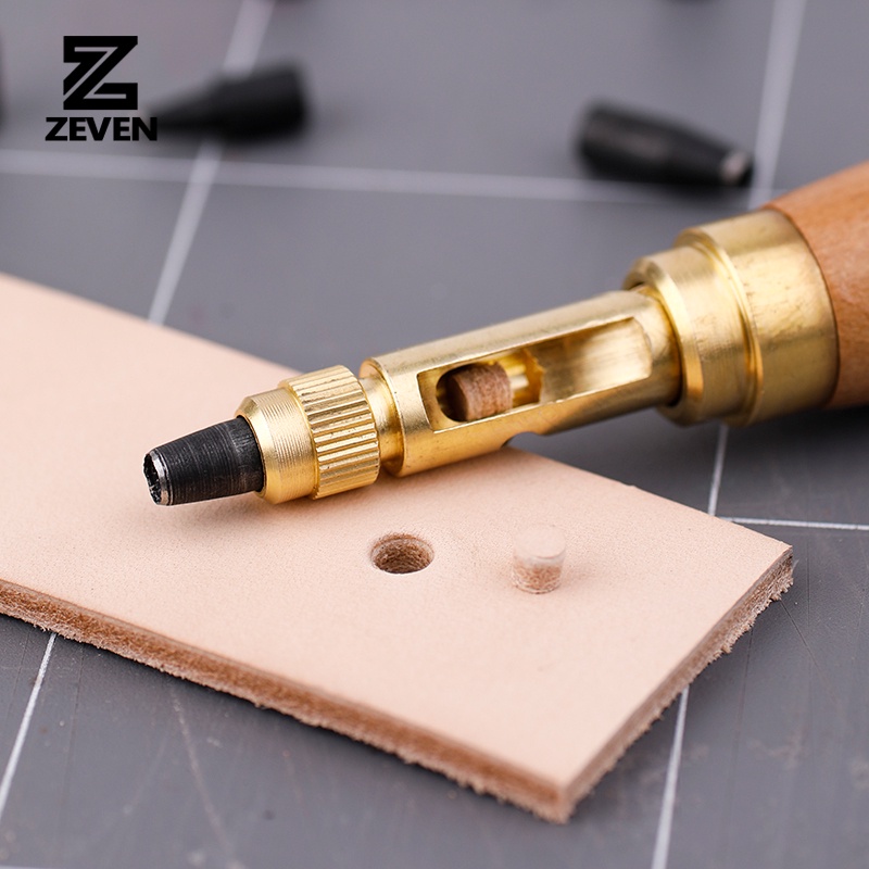 Dụng Cụ Đục Lỗ Thắt Lưng Da 5 Kích Cỡ