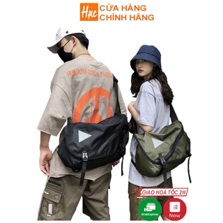 Túi đeo chéo cho nam nữ ulzzang vải canvas phong cách vintage đựng mỹ phẩm đồ trang điểm quần áo điện thoại TT009B