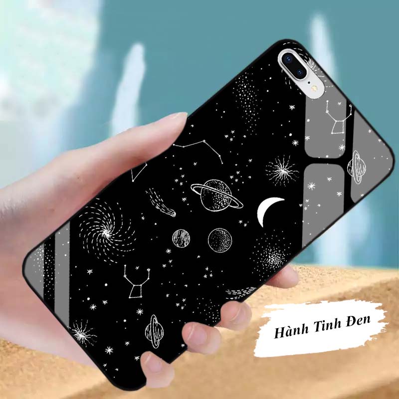 Ốp Lưng IPHONE 7, 8, 7 Plus, 8 Plus Mặt kính cường lực Cao Cấp, Sang Trọng thiết kế Độc Quyền