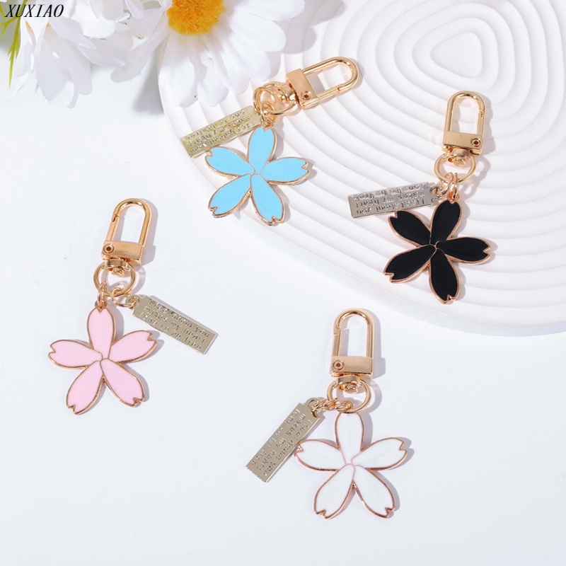 Móc Khóa Hợp Kim Hình Cánh Hoa Dễ Thương