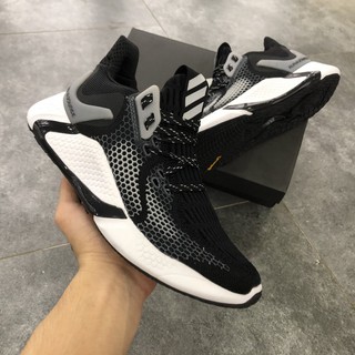 [ Chuẩn 11 - Fullbox ] Giày sneaker alpha bounce 2020 đen trắng