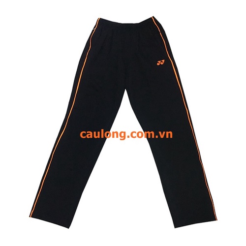 Quần Dài Cầu Lông Nam Yonex KPRO007 Đen Cam ( thun co dãn 4 chiều )