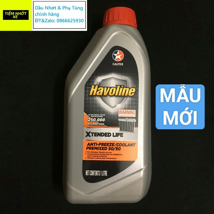 Nước làm mát pha sẵn Caltex Havoline Xtended Life [ 1L ]