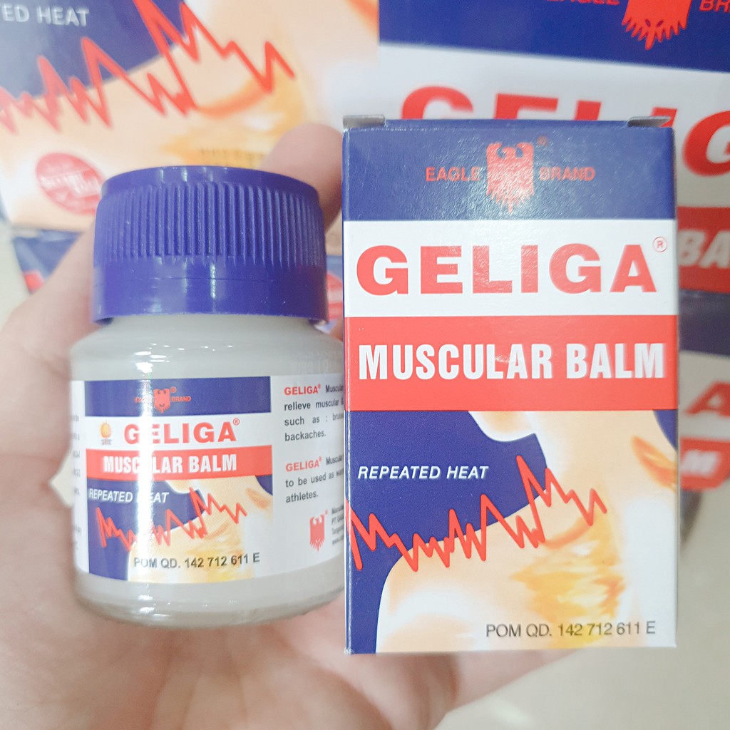 [HÀNG CHÍNH HÃNG] DẦU CÙ LÀ LỬA - GELIGA MUSCULAR BALM