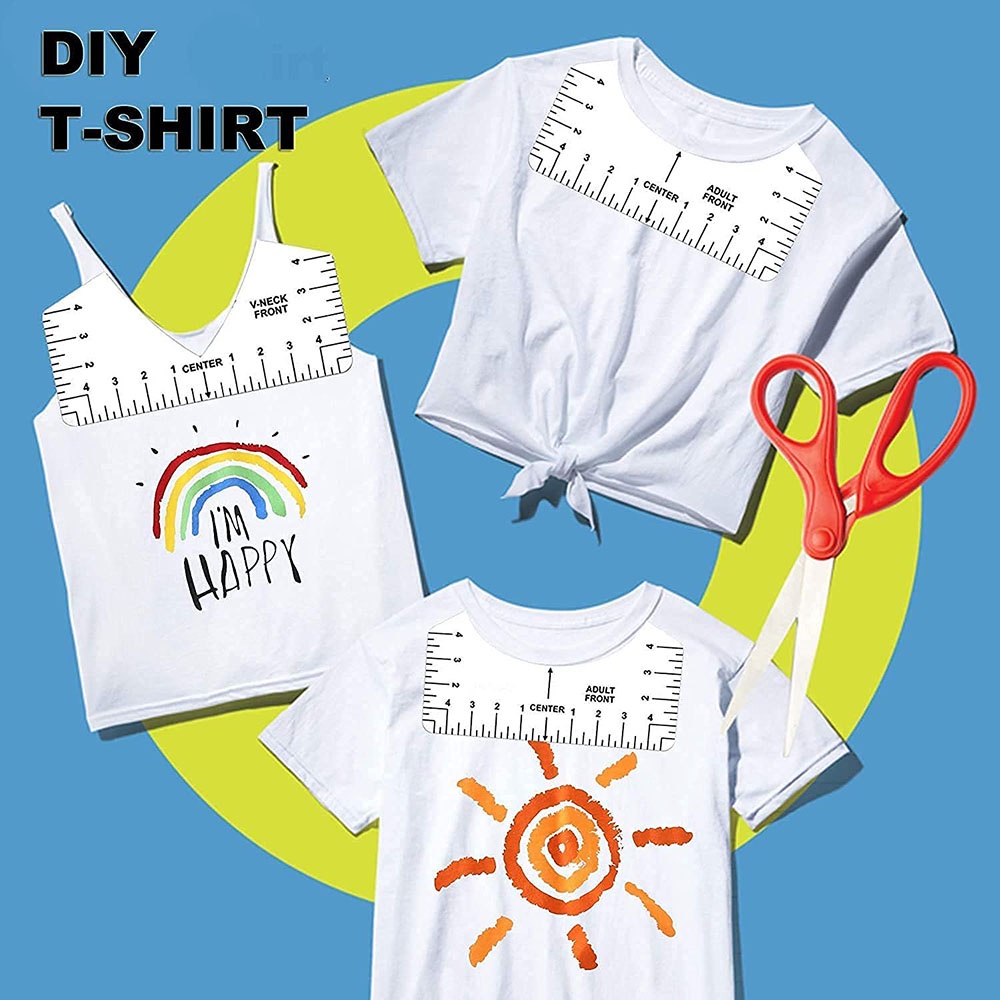 Set 8 Thước Đo Áo Thun PVC 60Inch Kèm 1 Thước Đo Dành Cho Người Lớn Trẻ Em