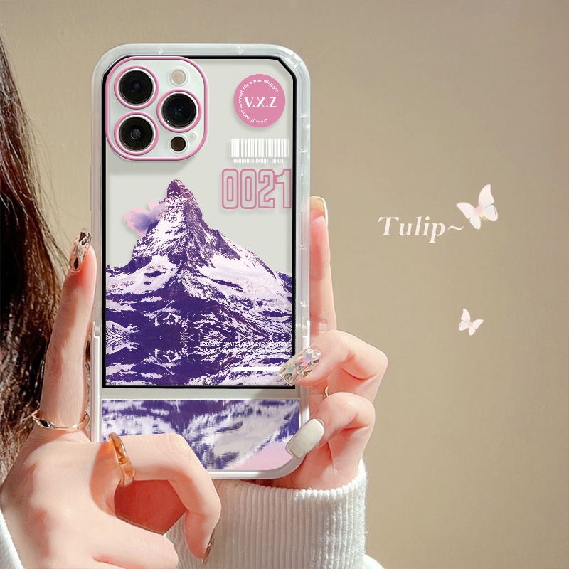 Ốp Điện Thoại Silicon Trong Suốt Chống Sốc Có Giá Đỡ Cho IPhone 11 12 13 Pro Max XS X XR SE 2020 6S 8 7 Plus