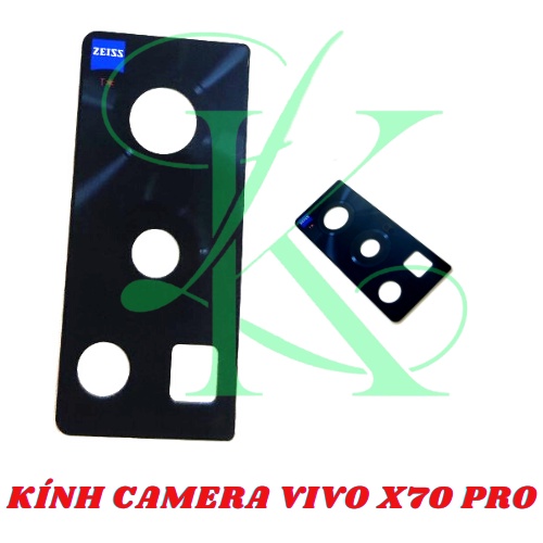 Kính camera Vivo x70 pro kèm keo dán