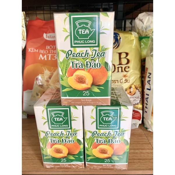 Trà Đào Phúc Long- (50gx25 gói)