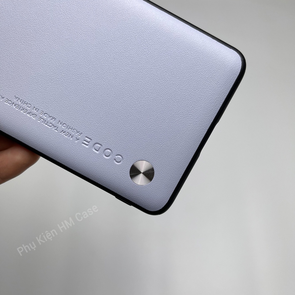 Ốp lưng da trơn Xiaomi MI 11T / Mi 11T Pro, Họa tiết đồng tâm sang trọng