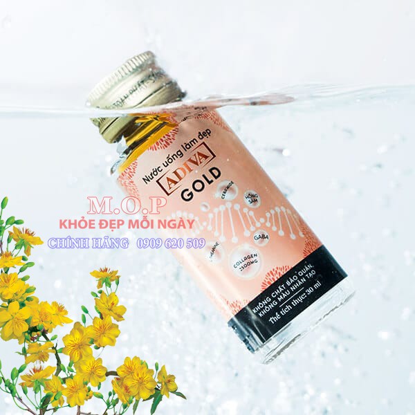 [Mã 77FMCGSALE giảm 8% đơn 500K] (CHÍNH HÃNG) 02 hộp GOLD COLLAGEN ADIVA Thế Hệ Mới (14 lọ/ hộp) | BigBuy360 - bigbuy360.vn