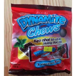 Kẹo nhai socola hương bạc hà Dynamite chews