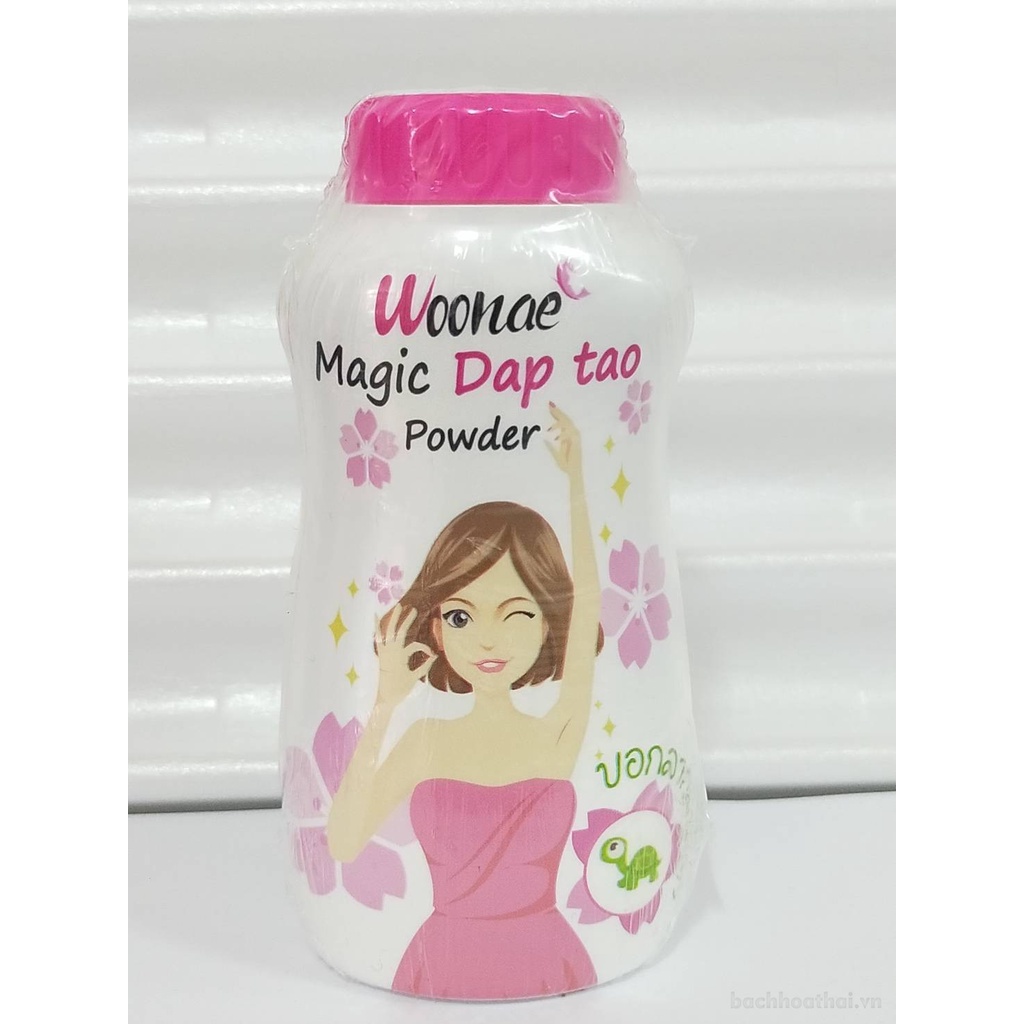 Phấn khử mùi Woonae Magic Dap Tao Powder Thái Lan