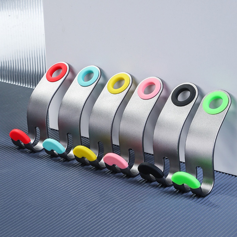 Bộ 2 Móc Treo Bình Nước / Túi Xách Gắn Ghế Ngồi Xe Hơi Tiện Dụng