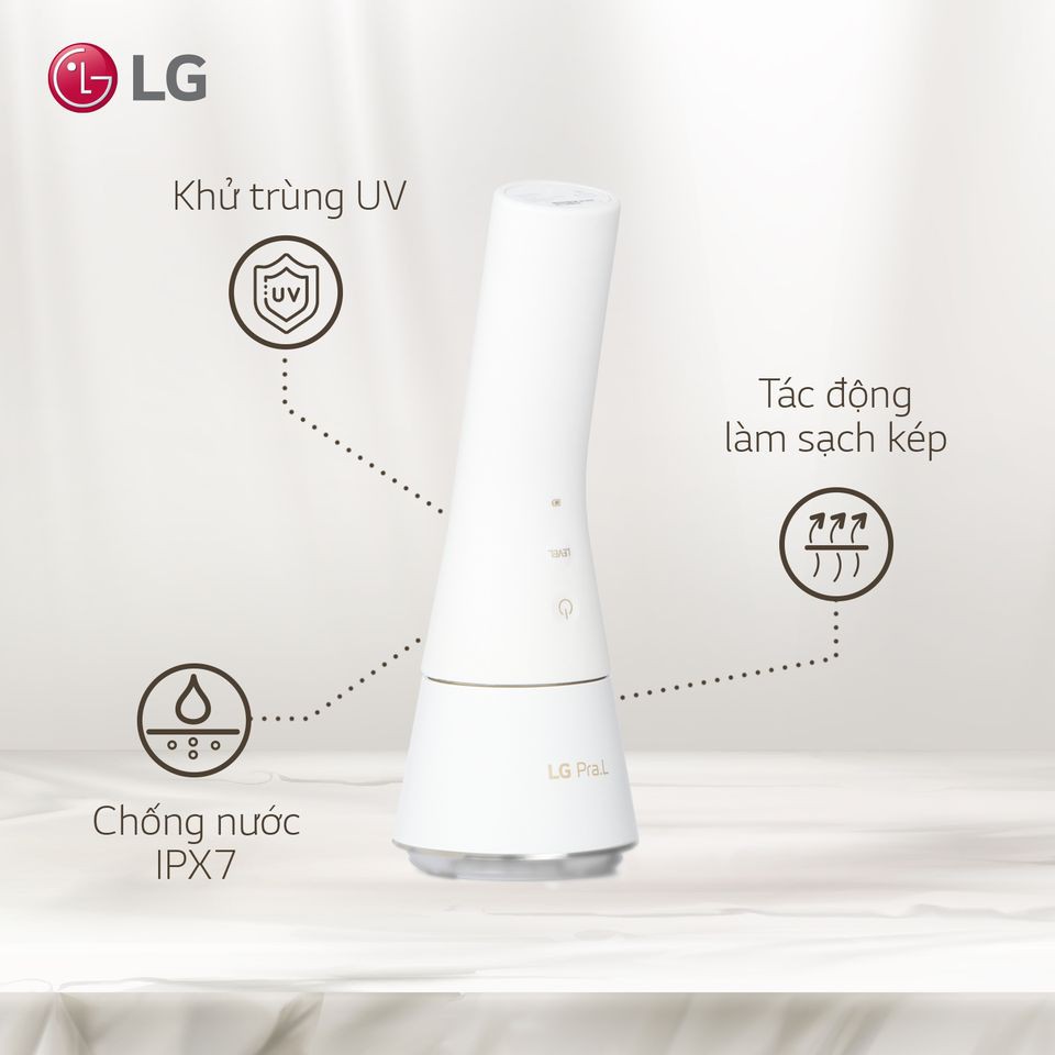 LG PraL Plus Máy rửa mặt Dual Cleanser