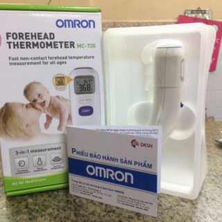 Nhiệt kế điện tử đo trán Omron MC-720
