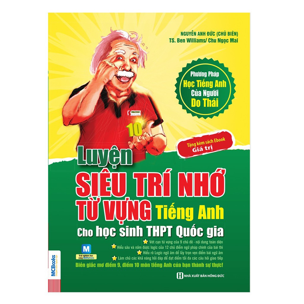 Sách Luyện Siêu Trí Nhớ Từ Vựng Tiếng Anh Dành Cho Học Sinh THPT Quốc Gia (Tặng Kèm 360 Động Từ Bất Quy Tắc)