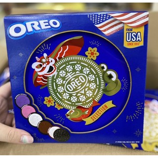 bánh oreo thập Cẩm hộp thiếc