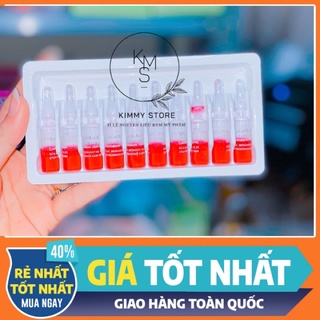 ống kích trắng vàng và đỏ