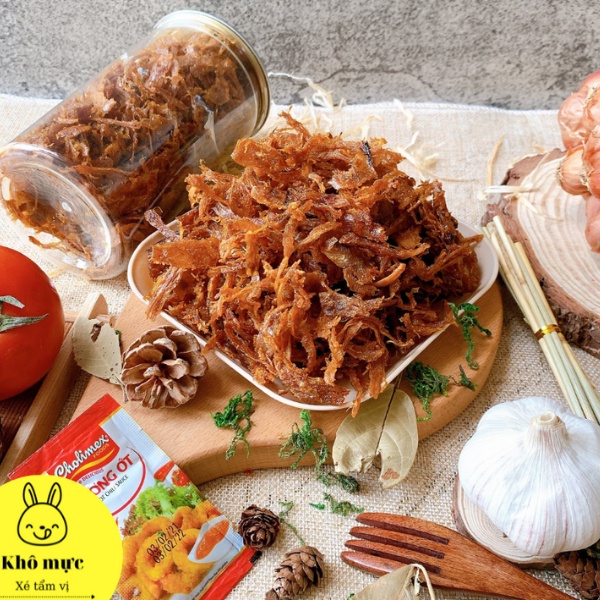 Mực xé tẩm gia vị 200g Bop Bep- đồ ăn vặt ngon, đồ ăn vặt Hà Nội | BigBuy360 - bigbuy360.vn