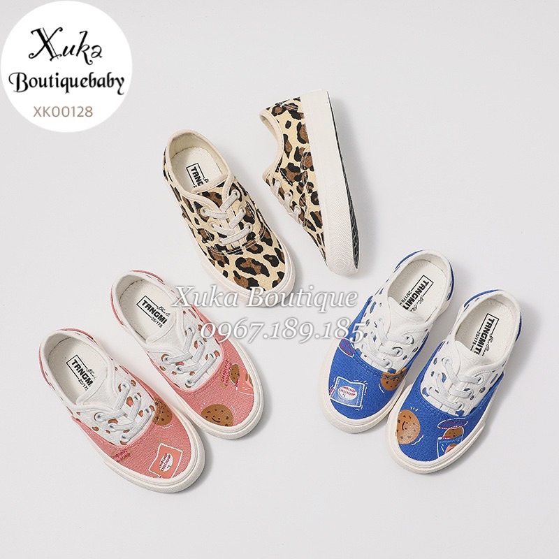 Giày Thể Thao Con ves cổ ngắn cho bé (Ảnh, video thật)