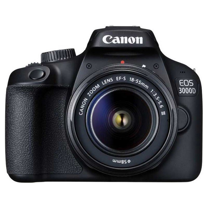  Máy ảnh Canon EOS 3000D + 18-55mm F3.5-5.6 III - Chính Hãng Lê Bảo Minh
