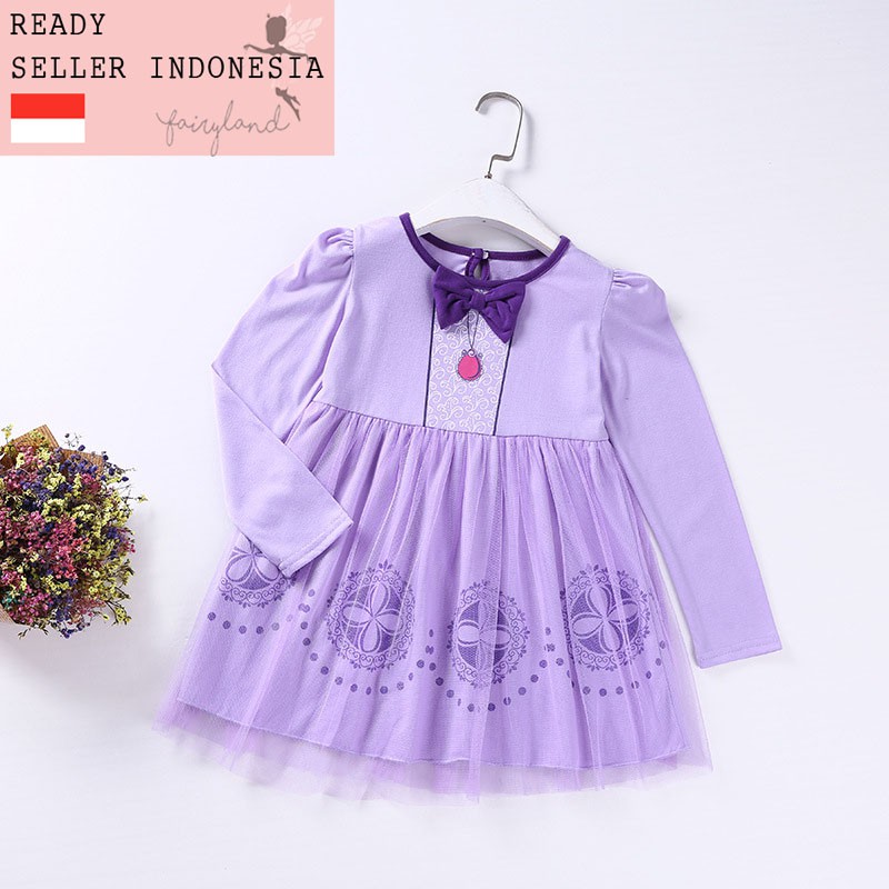 Đầm Công Chúa Sofia The First Princess Nhập Khẩu Dành Cho Bé L942